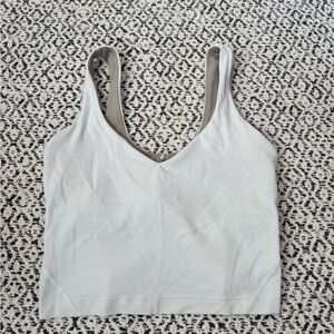 Lululemon White Align Tank Top